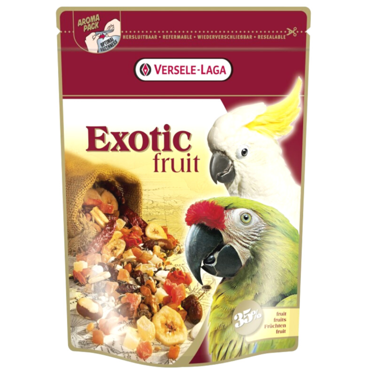 Versele Laga Exotic Fruit 600g - mieszanka owocowa dla dużych papug  od ParrotPlanet.pl