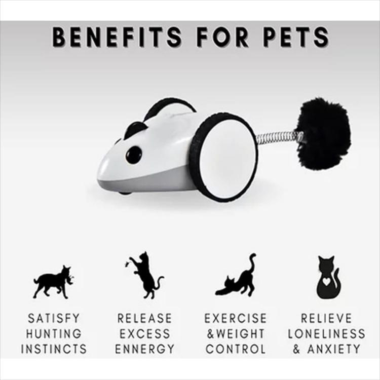 Litter Robot  - Mysz Robot - Automatyczna zabawka dla kota sterowana telefonem od ParrotPlanet.pl