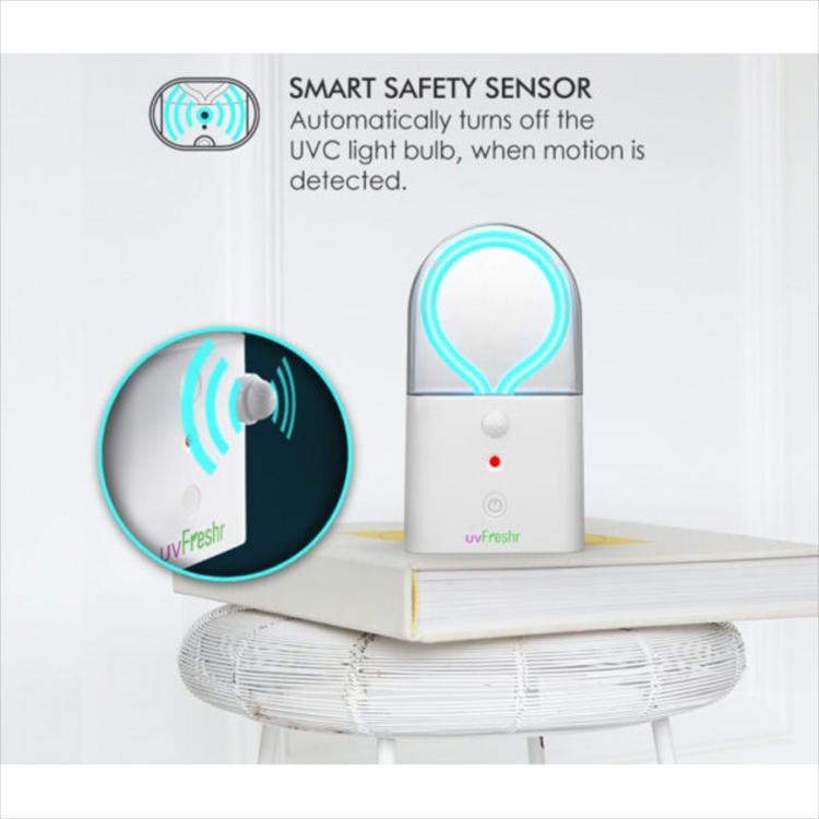 uvFreshr Mini - lampa do dezynfekcji UVC od parrotplanet.pl
