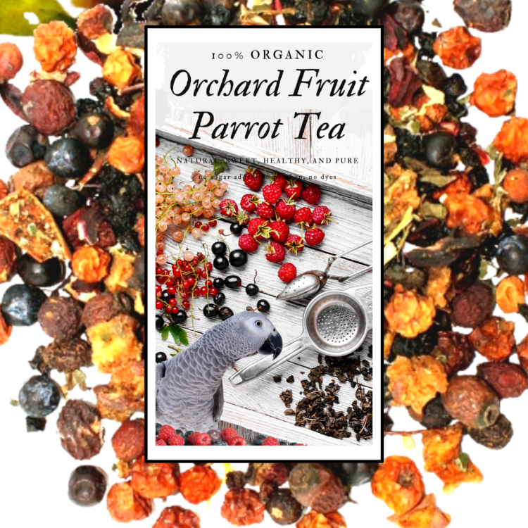 Orchard Fruit Parrot Tea - Organiczna herbatka dla papug 100g od ParrotPlanet.pl