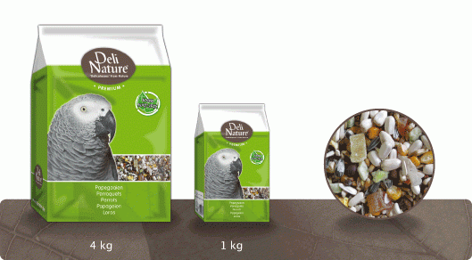 Deli Nature Premium+ Fruit  - mieszanka owocowa dla dużych papug 3kg od ParrotPlanet.pl
