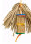Dancing Tower – grand jouet à détruire pour perroquets moyens et grands, 48 × 25 cm ParrotPlanet.fr