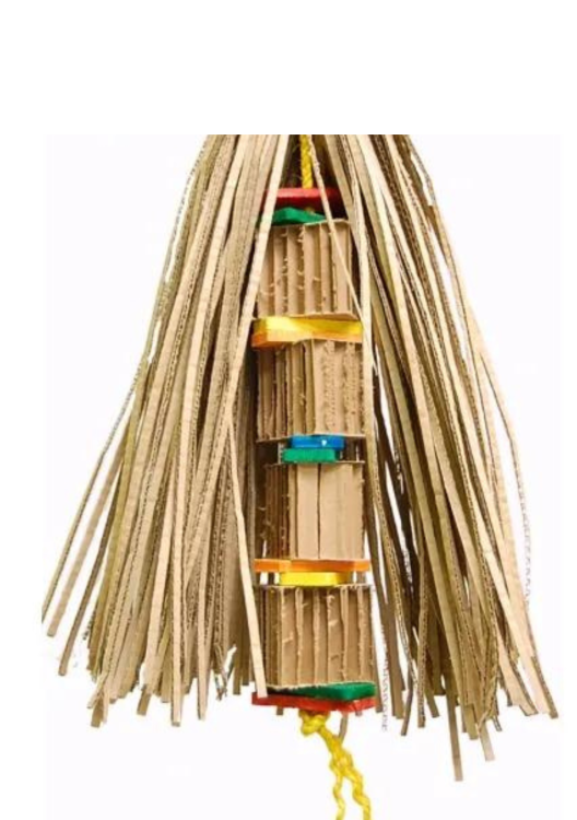 Dancing Tower XL – grand jouet interactif à grimper et à détruire pour grands perroquets, 85 × 30 cm ParrotPlanet.fr