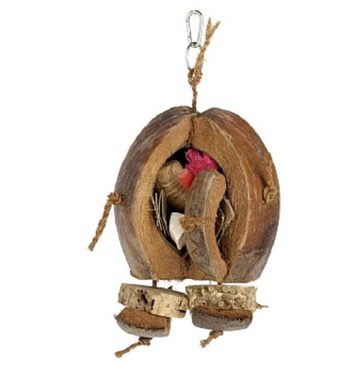 PaPuga na KoKosie- naturalna zabawka dla papug od ParrotPlanet.pl