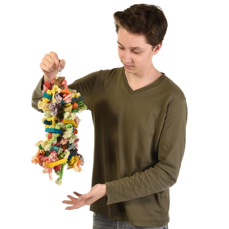 PAPUGA XXL - duża zabawka dla dużych papug od ParrotPlanet.pl