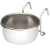 Miseczka metalowa dla papug - wieszana - 560ml od ParrotPlanet.pl