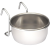 Miseczka metalowa dla papug - wieszana - 560ml od ParrotPlanet.pl