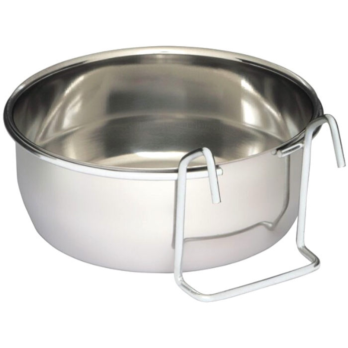 Miseczka metalowa dla papug - wieszana - 840ml od ParrotPlanet.pl