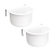 Komplet 2 miseczek plastikowych dla papug 80 ml i 85ml od ParrotPlanet.pl