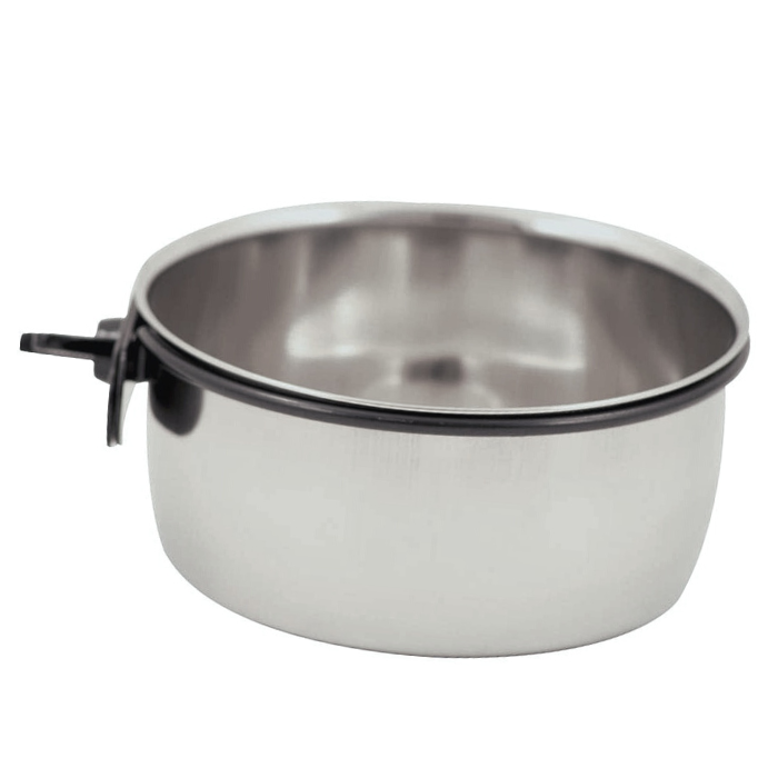 Miseczka metalowa ze stali przykręcana - 300ml od ParrotPlanet.pl