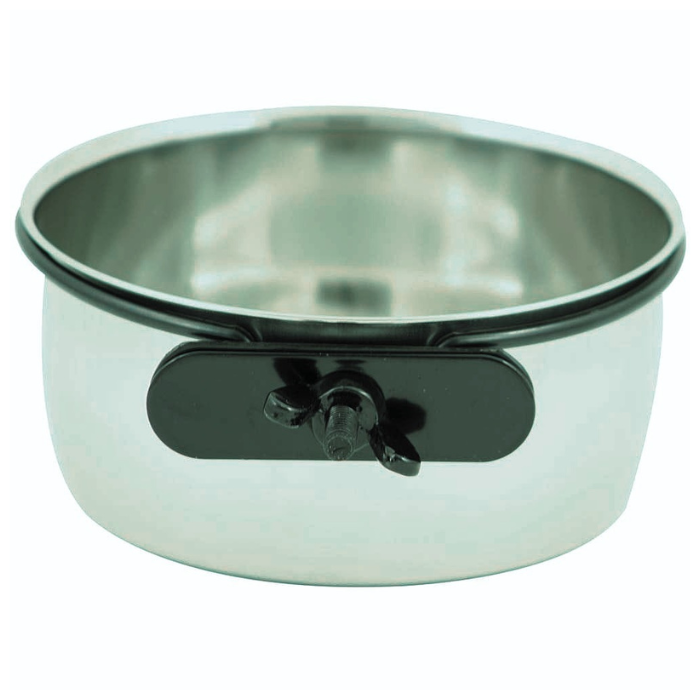 Miseczka metalowa ze stali przykręcana - 300ml od ParrotPlanet.pl