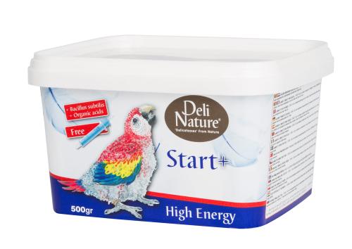 Deli Nature Start + High Energy - Kompletna karma do ręcznego karmienia piskląt 500g od ParrotPlanet.pl