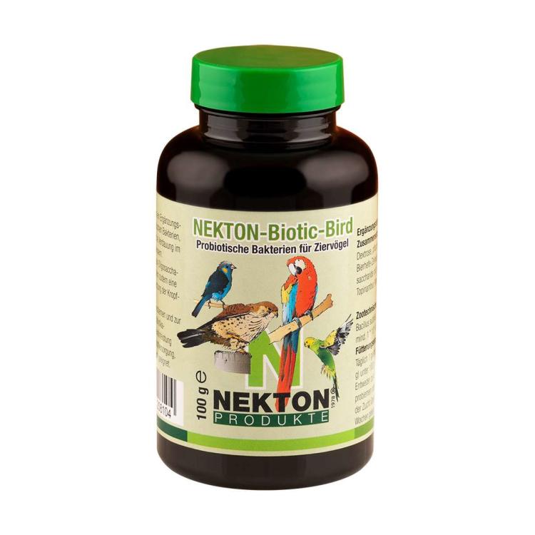 NEKTON-Biotic Bird - Probiotyk dla wszystkich Papug 100g -  ParrotPlanet.pl wyłączny dystrybutor Nekton w Polsce