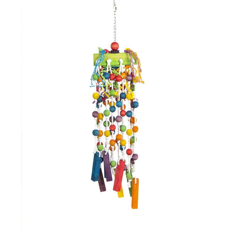 Olbrzymi Olbrzym 110 cm - zabawka dla dużych papug od ParrotPlanet.pl