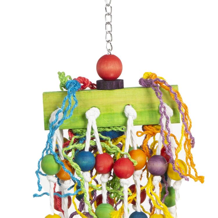 Olbrzymi Olbrzym 110 cm - zabawka dla dużych papug od ParrotPlanet.pl
