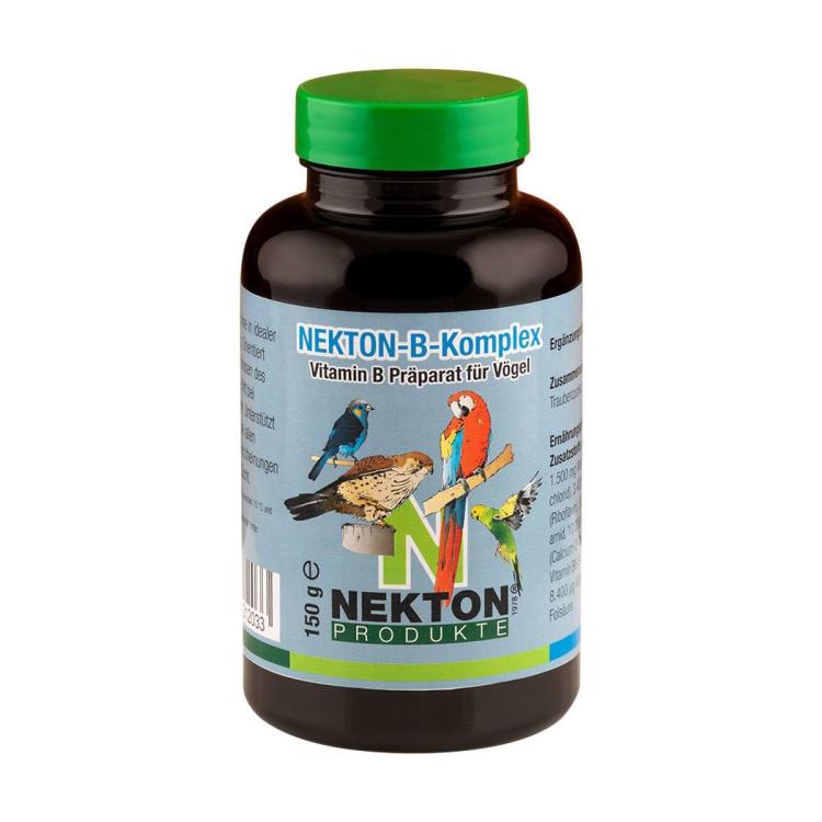 Nekton B-Komplex - witaminy B dla wszystkich gatunków ptaków 150g- ParrotPlanet.pl wyłączny dystrybutor Nekton w Polsce