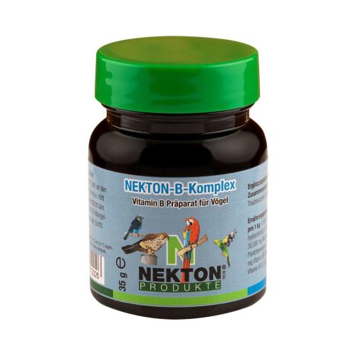 Nekton B-Komplex - witaminy B dla wszystkich gatunków ptaków 35g- ParrotPlanet.pl wyłączny dystrybutor Nekton w Polsce