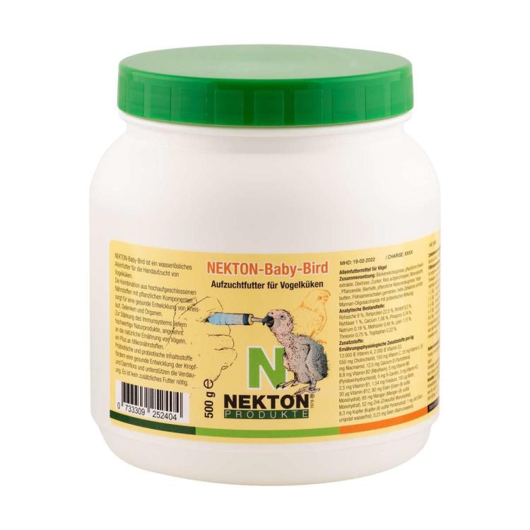 NEKTON-Baby Bird - Pokarm do ręcznego karmienia piskląt 500g- ParrotPlanet.pl wyłączny dystrybutor Nekton w Polsce