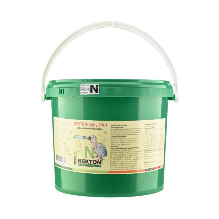 NEKTON-Baby Bird - Pokarm do ręcznego karmienia piskląt 3kg- ParrotPlanet.pl wyłączny dystrybutor Nekton w Polsce