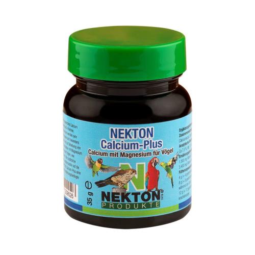 NEKTON-Calcium-Plus - Preparat Wapniowo-Magnezowy dla PaPug 35g - ParrotPlanet.pl wyłączny dystrybutor Nekton w Polsce