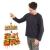 Jumbo Bamboo XL – grande balançoire et jouet en bambou pour grands perroquets, env. 45 × 20 × 80 cm ParrotPlanet.fr