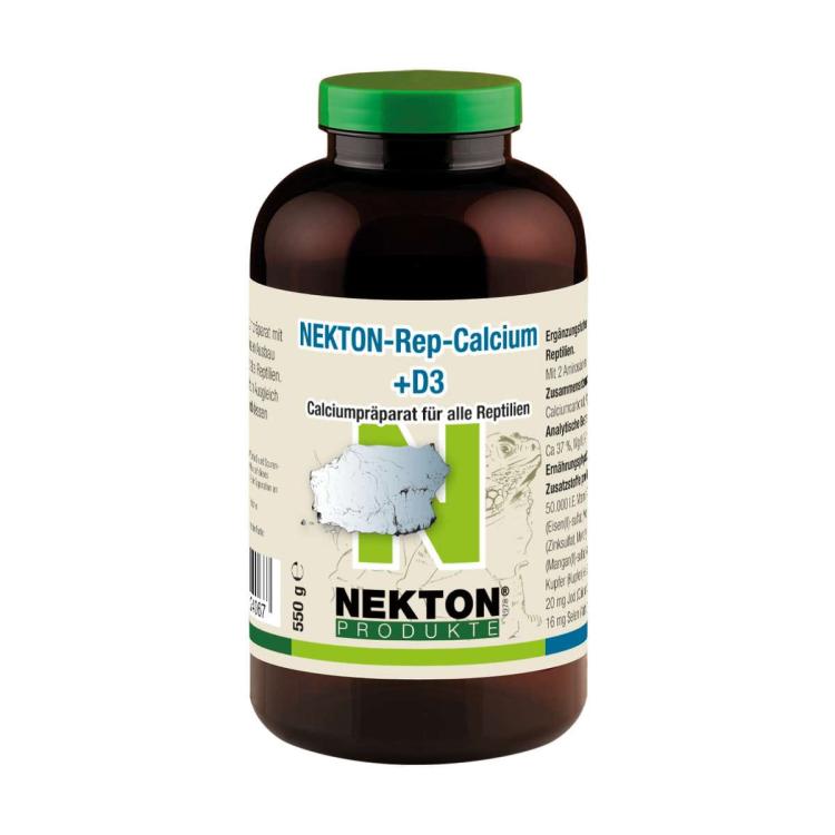 NEKTON-REP- Calcium + D3 550g - Preparat witaminowy dla wszystkich gadów od ParrotPlanet.pl