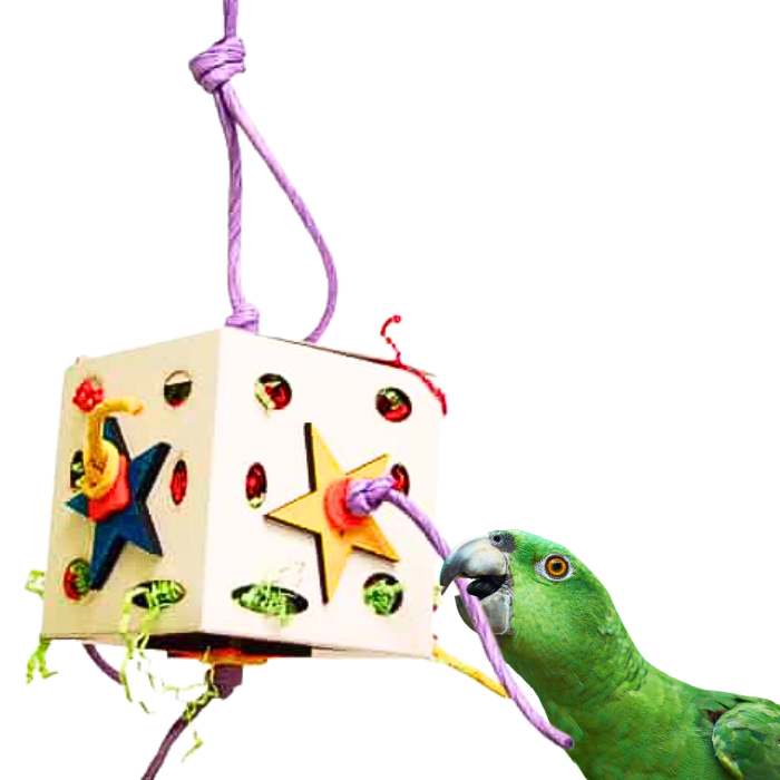 Pudełko gigant XL - zabawka dla średnich i dużych papug rozm.XL od ParrotPlanet.pl