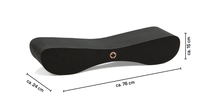 ZESTAW Orbit + Satellite | DRAPAK DLA KOTA |Canadian Cat| BLACK EDITION | CZARNY od ParrotPlanet.pl