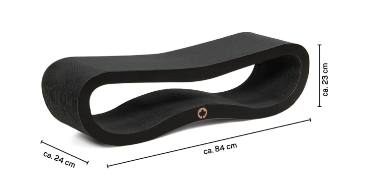 ORBIT 2.0. | Drapak dla KOTA | Canadian Cat | BLACK EDITION | CZARNY od ParrotPlanet.pl