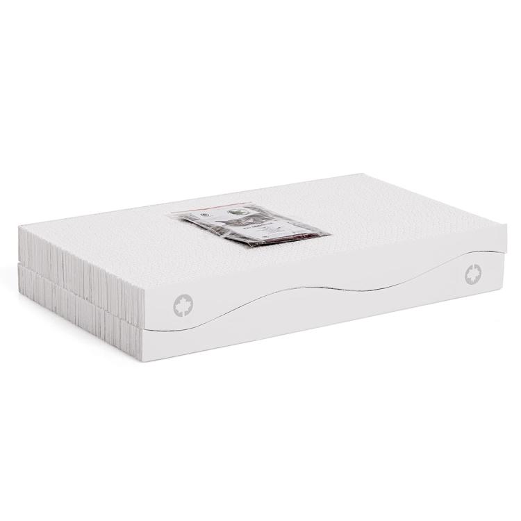Scratch 2 w 1 | Drapak dla KOTA Canadian Cat | WHITE EDITION | BIAŁY od ParrotPlanet.pl