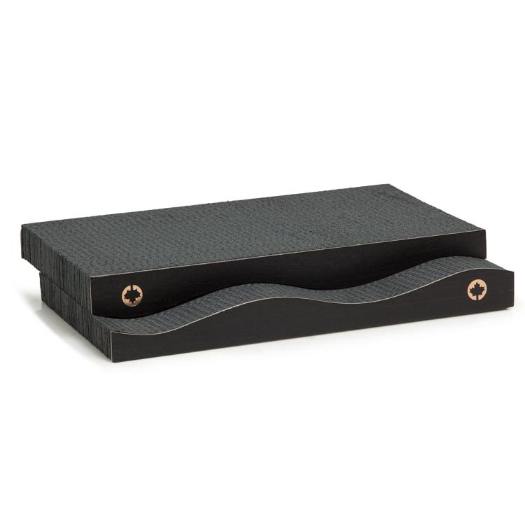 Scratch 2 w 1 | Drapak dla KOTA Canadian Cat | BLACK EDITION | CZARNY od ParrotPlanet.pl