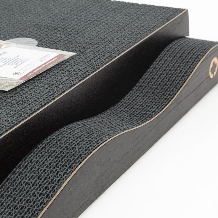 Scratch 2 w 1 | Drapak dla KOTA Canadian Cat | BLACK EDITION | CZARNY od ParrotPlanet.pl