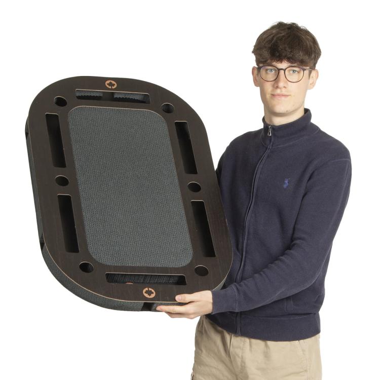PlayPlate | Plac zabaw dla kota z drapakiem| Canadian Cat | BLACK EDITION | CZARNY OD PARROTPLANET.PL