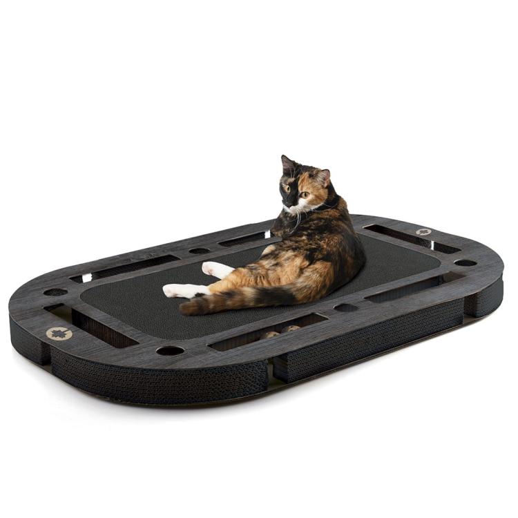 PlayPlate | Plac zabaw dla kota z drapakiem| Canadian Cat | BLACK EDITION | CZARNY OD PARROTPLANET.PL