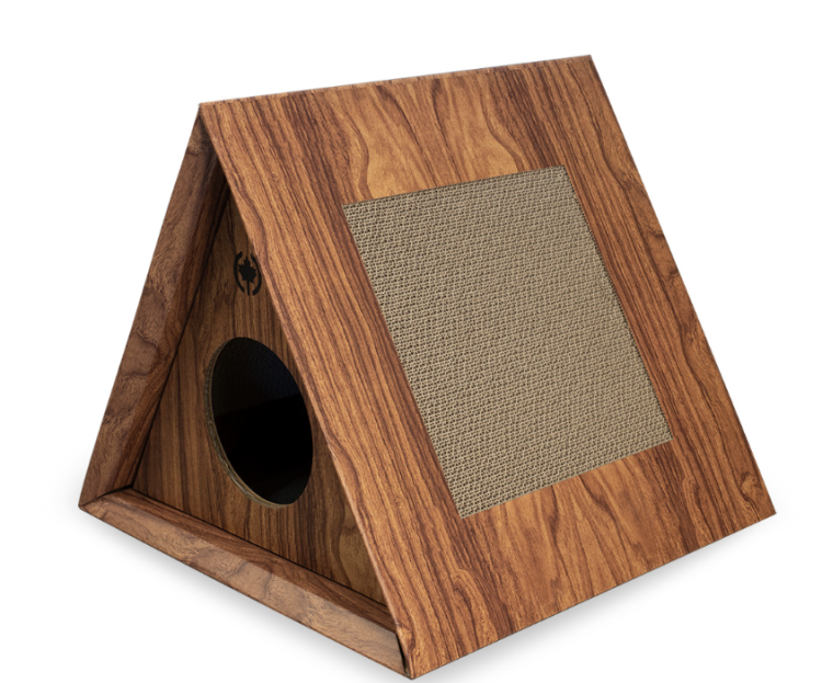 Triangle House | Kryjówka, drapak, jaskinia | Canadian Cat od ParrotPlanet.pl