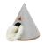Cat Tipi | Filcowa kryjówka, jaskinia z poduszką | Canadian Cat | Jasno-Szary od ParrotPlanet