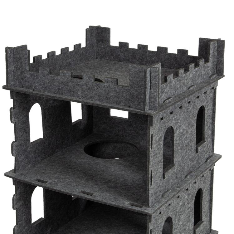 Felty Fort | Koci Zamek | Canadian Cat | 3 kondygnacje | z poduszką od ParrotPlanet.pl