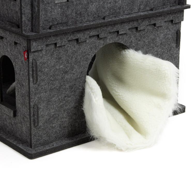 Felty Fort | Koci Zamek | Canadian Cat | 3 kondygnacje | z poduszką od ParrotPlanet.pl