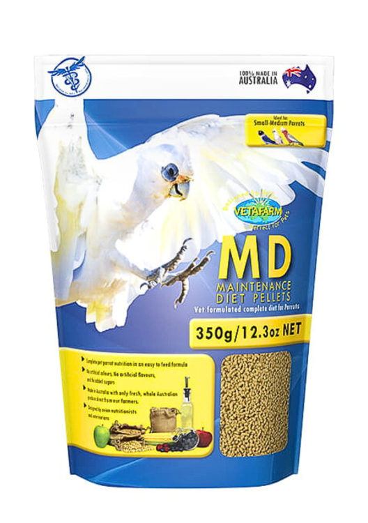 VETAFARM- Maintenance Diet - Całoroczny granulat dla WSZYSTKICH PAPUG 350g od ParrotPlanet.pl