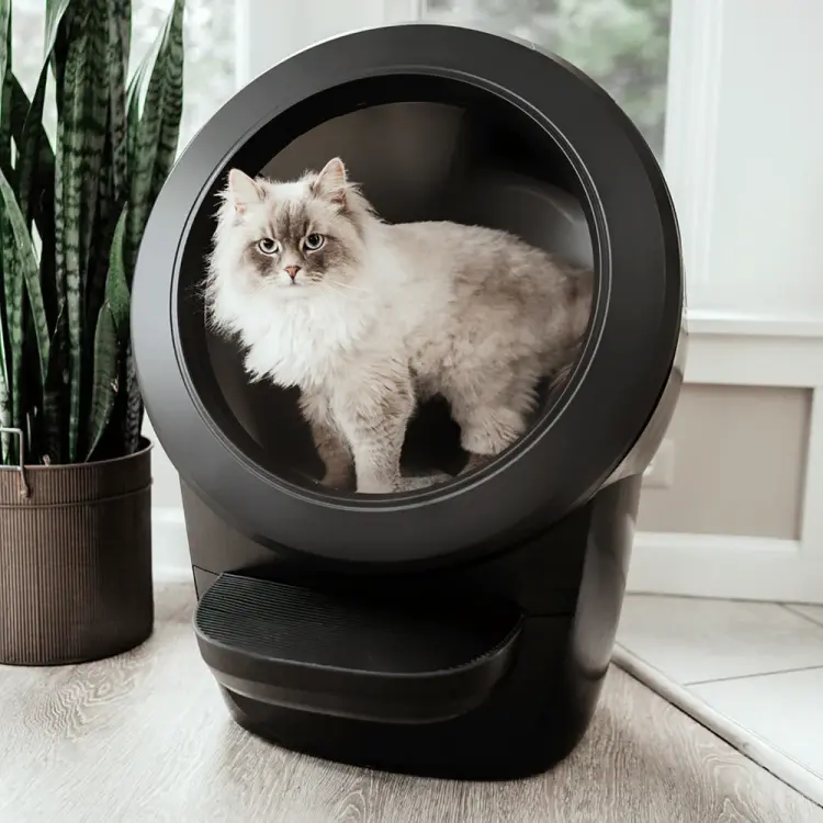 Automatyczna kuweta dla kota samoczyszcząca kuweta Litter Robot IV Connect WIFI czarna od ParrotPlanet.pl