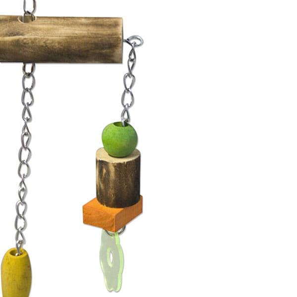 Jouet Bois Interactif Coloré Perroquets Petits et Moyens od ParrotPlanet.fr