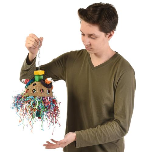 Découverte Coco | Jeu naturel stimulant pour toutes les perruches  de ParrotPlanet.fr