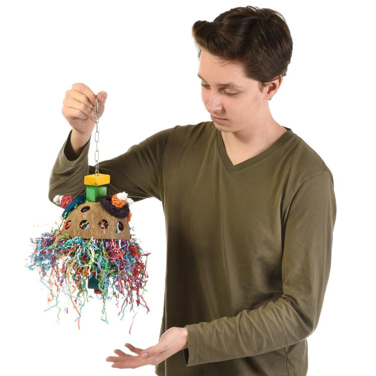 Découverte Coco | Jeu naturel stimulant pour toutes les perruches  de ParrotPlanet.fr