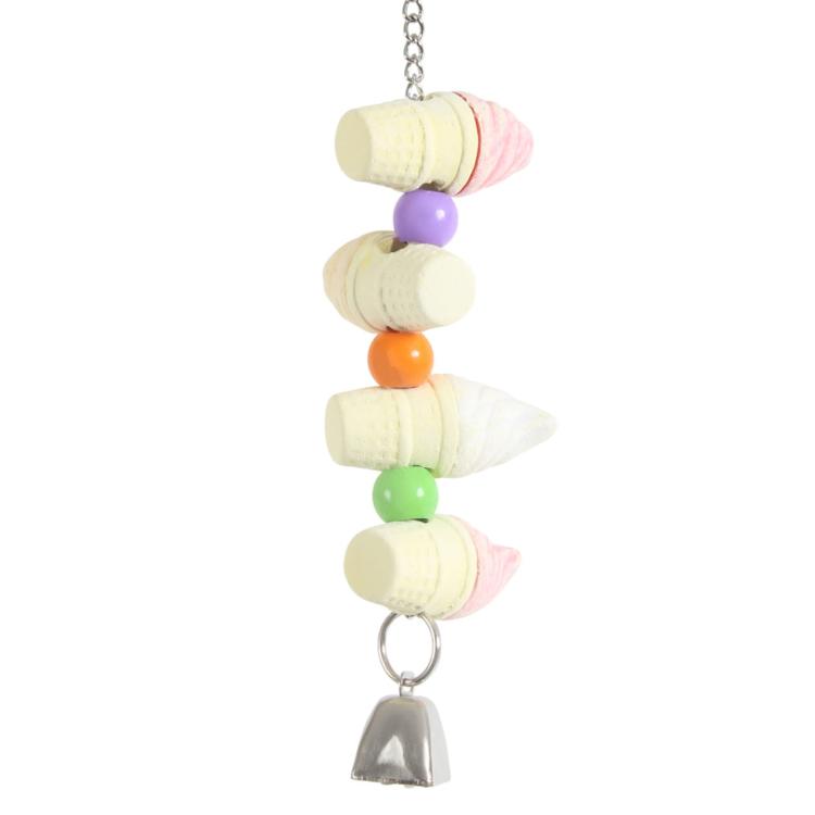 Jouet interactif pour perroquet - Lollypop croquant pour stimulation et amusement  de ParrotPlanet.fr