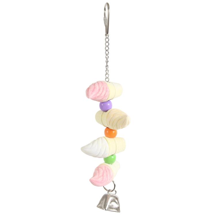 Jouet interactif pour perroquet - Lollypop croquant pour stimulation et amusement  de ParrotPlanet.fr