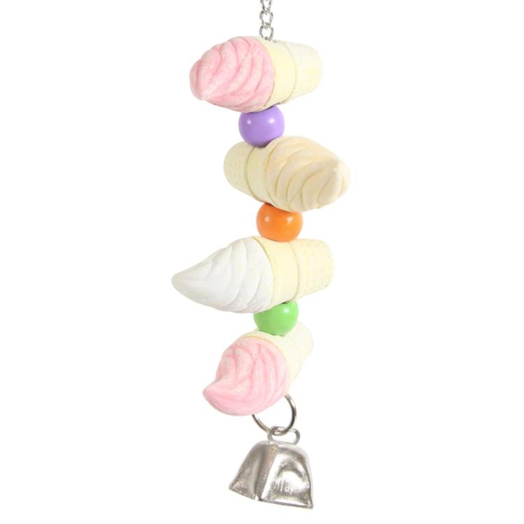 Jouet interactif pour perroquet - Lollypop croquant pour stimulation et amusement  de ParrotPlanet.fr