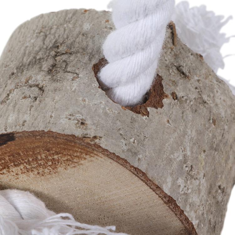 Jouet en Bois Naturel pour Perroquets | Parrot Planet.fr