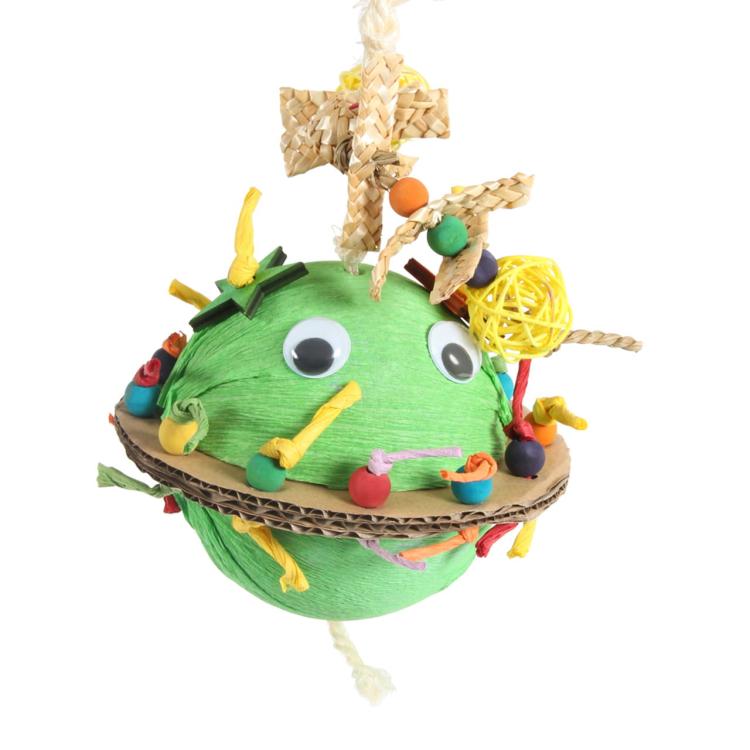 Piniata interactive pour perroquets Re Re Kum Kum - jouet stimulant et amusant  de ParrotPlanet.fr