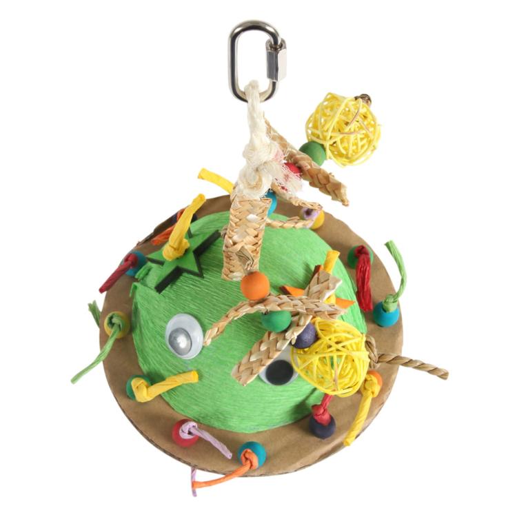 Piniata interactive pour perroquets Re Re Kum Kum - jouet stimulant et amusant  de ParrotPlanet.fr