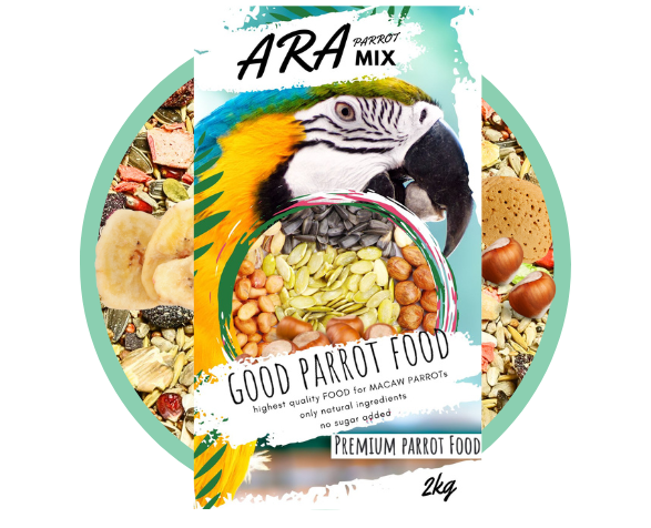 Premium Parrot Food- Ara Parrot Mix -pokarm dla ar i kakadu 1kg od ParrotPlanet.pl